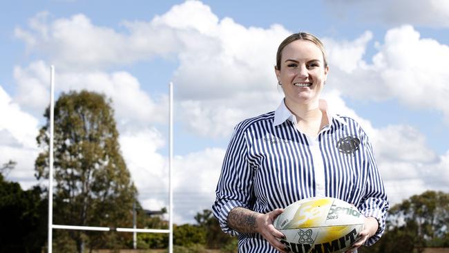 Kristin Dunn spearheaded the Pacific Youth Rugby Festival. Photo: Regi Varghese, Gold Coast