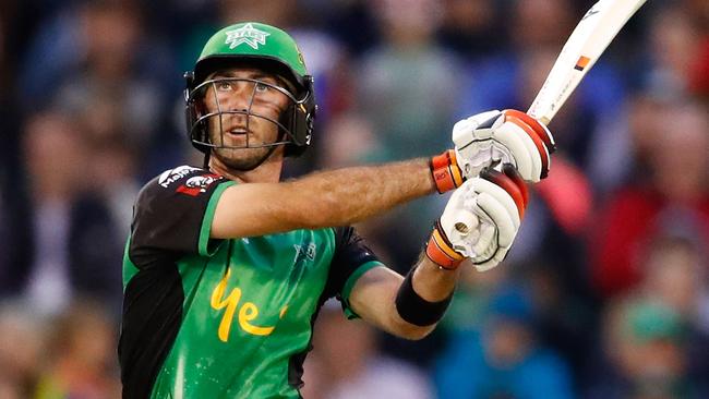 Glenn Maxwell top-scored with a half-century but he was even scathing of his own performance against the Heat. Picture: Getty Images