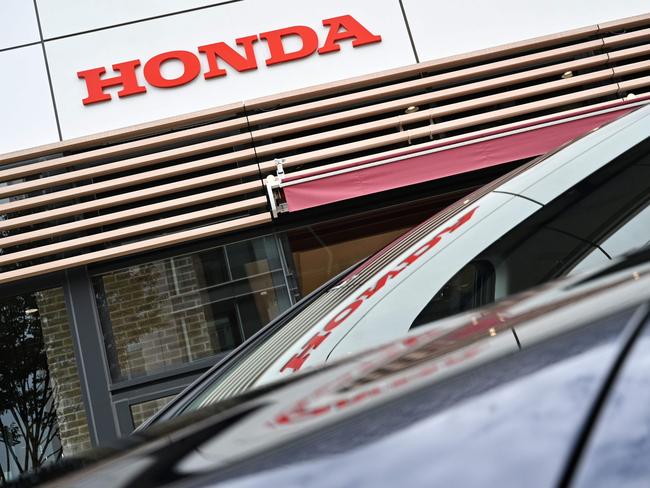 Honda has been accused of pressuring its Australian franchises to accept ‘grossly undervalued’ compensation, despite terminating their contracts. Picture: Philip Fong/AFP