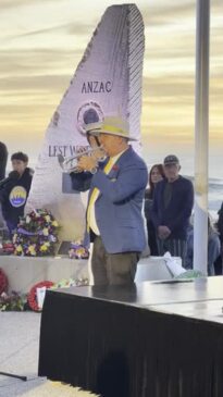 Surfers Paradise Anzac Day Dawn Service last post