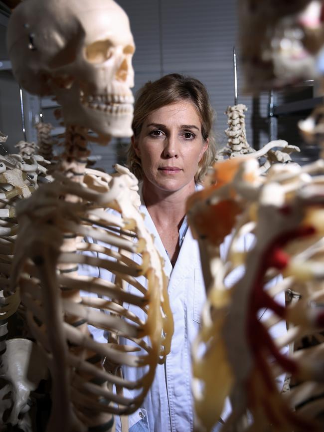 Forensic anthropologist Donna Macgregor. Picture: David Kelly