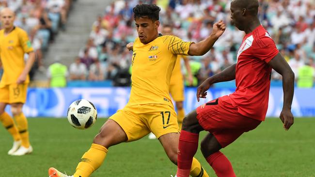 Daniel Arzani will boost the Socceroos’ attack when he returns from injury. Picture: AAP