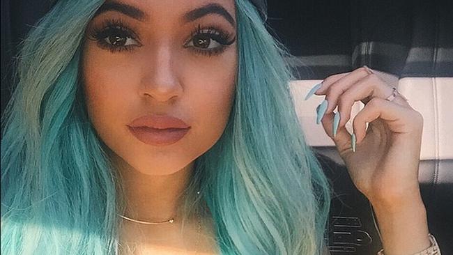 Lip envy ... scores of teenage girls have tried to achieve the same pouty look as Kylie Jenner with dangerous DIY home remedies. Picture: Instagram