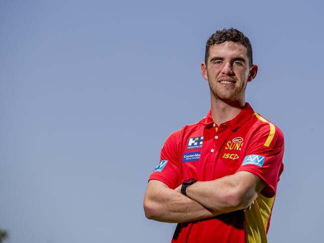 The Gold Coast Suns 2019 new recruits and draftees. Sam Flanders. Picture: Jerad Williams