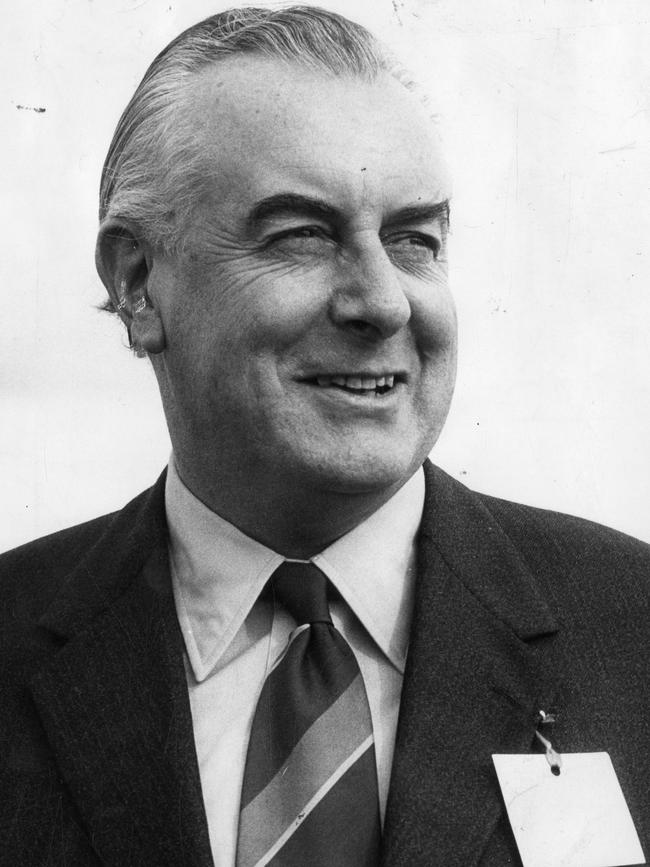 Gough Whitlam in 1971.