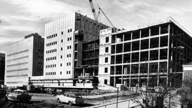 The Royal Adelaide Hospital in the 1960s. Picture: Dick Joyner