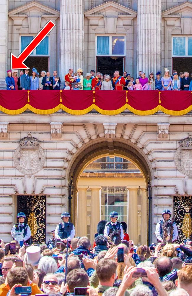 Zenouska, popping up on Palace balconies and at various Royal events. Picture: Backgrid