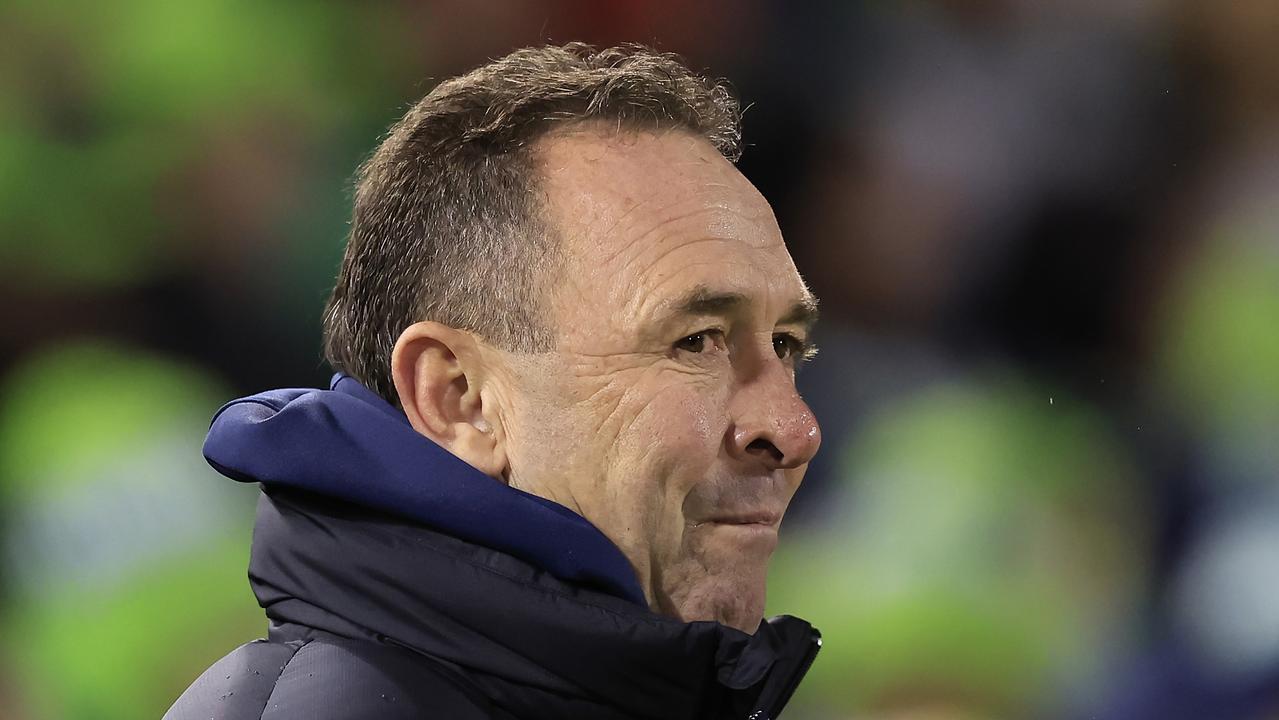 Raiders coach Ricky Stuart. Photo by Mark Evans/Getty Images