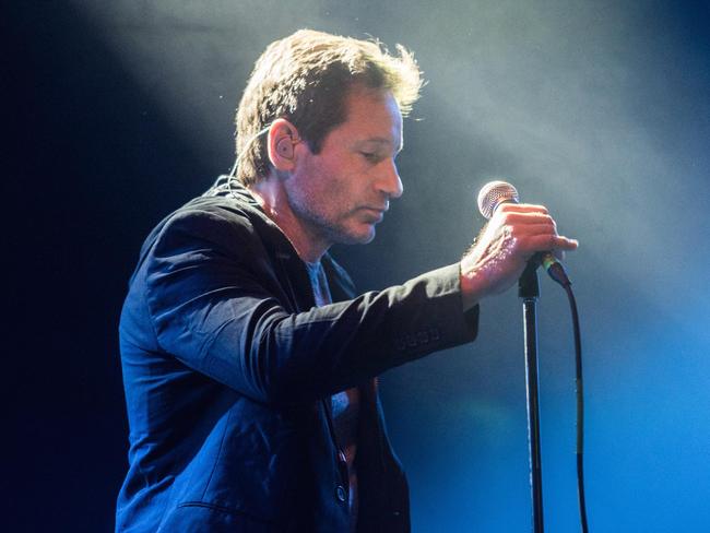 David Duchovny is playing in Brisbane on March 1.