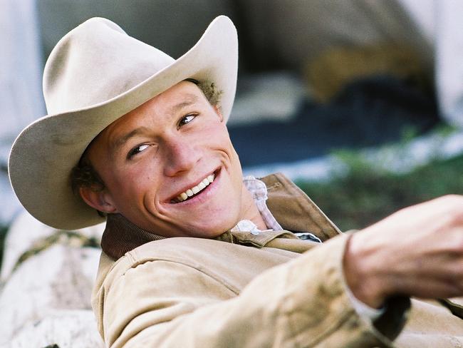 Heath Ledger as Ennis Del Mar in Brokeback Mountain -® Kimberley French  From the exhibition: Heath Ledger: A Life in Pictures Western Australian Museum Sat 14 Oct 2017 – Mon 29 Jan 2018 To be used in conjunction with exhibition only; must credit