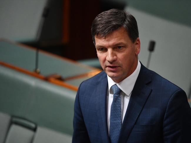 Minister for Energy Angus Taylor. Picture: AAP