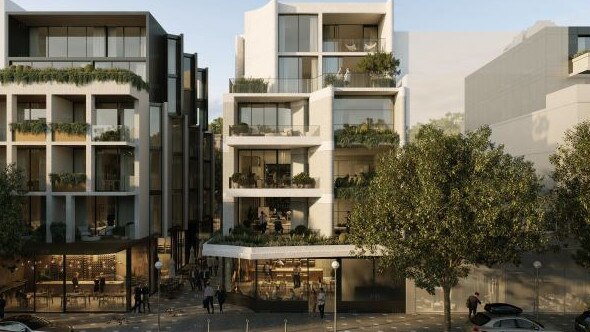 Plans currently before 12 Cross St, Double Bay, show a six-storey building consisting of retail, two floors of offices and three whole-floor apartments.