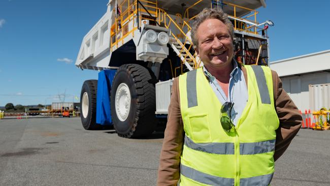 Fortescue Metals Group chairman Andrew Forrest’s proposal to phase out the diesel fuel subsidy would return between $5bn and $7bn per year to the budget. Picture: Tony McDonough