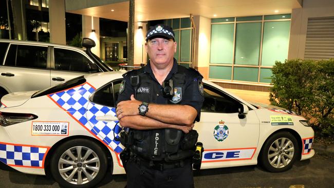 Detective Acting Inspector Jason Chetham of the Cairns Police. Picture: Peter Carruthers