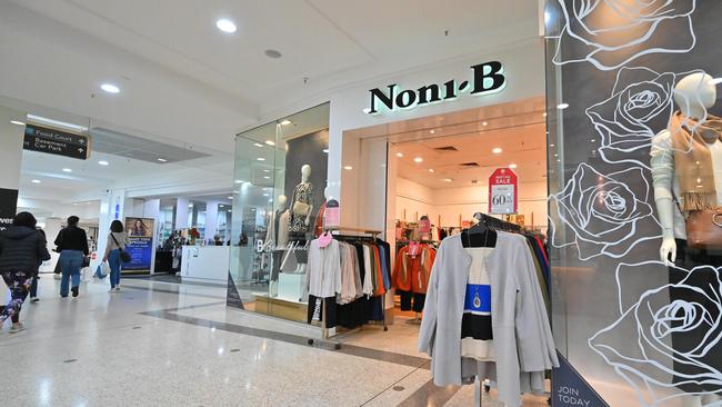 Noni-B stores are being closed under the collapse of Mosaic Brands. Picture: Steven Saphore