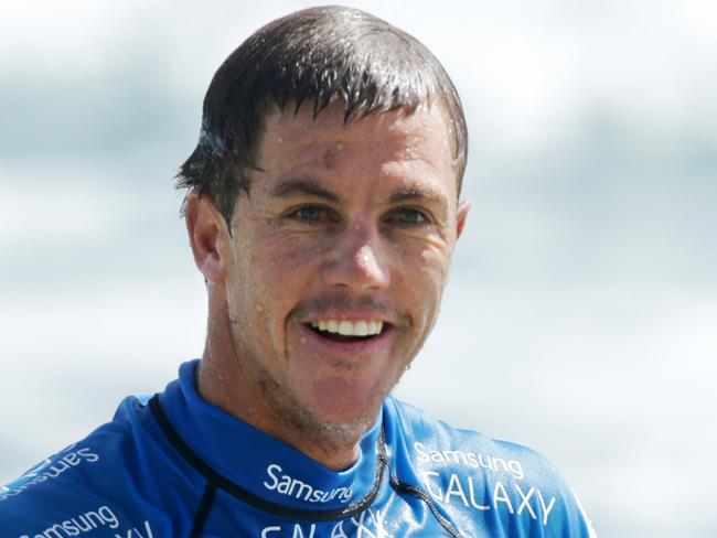 Glen Hall pumps his fist after knocking off Gabriel Medina. Action at the 2015 Quiksilver/Roxy Pro at Snapper Rocks. Pics Tim Marsden