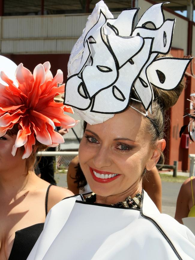 Lisa at the Hobart Cup. Picture: Carolyn Docking