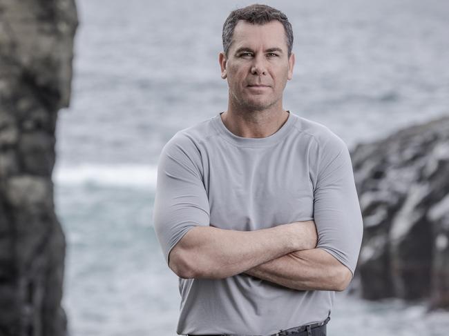Embargoed for The Daily Telegraph. Must speak to the pic desk before using.   SAS Australia 2022 Wayne Carey . Must Credit: 7/Remco Jansen