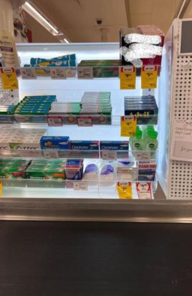 A woman has suggested Coles keep its checkouts ‘suitable for children’. Picture: Facebook