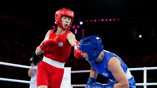 Yu Ting-Lin was one of two controversial boxers competing. Picture: Getty Images