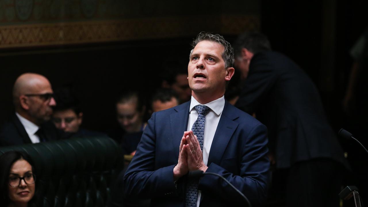 NSW Minister for Health Ryan Park speaks during Question Time in the Legislative Assembly at New South Wales Parliament House in Sydney. Picture: NewsWire / Gaye Gerard