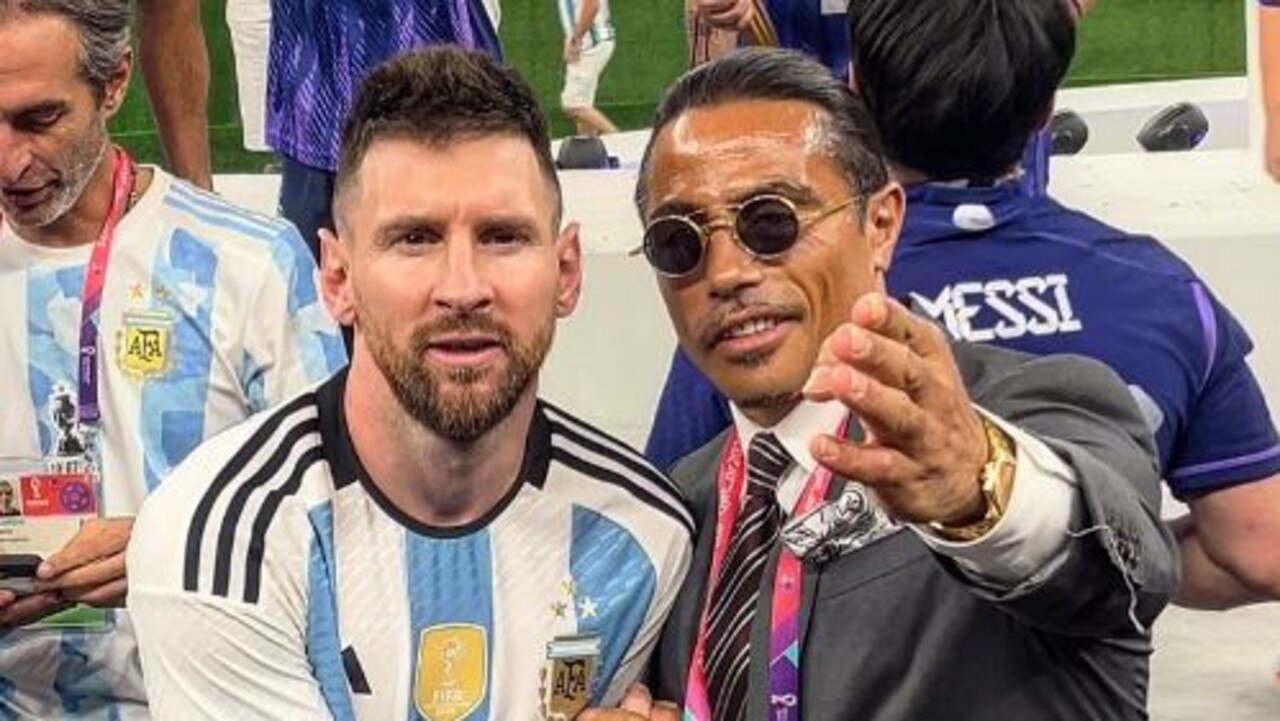 Salt Bae eventually got his picture with Messi. Pic: Instagram