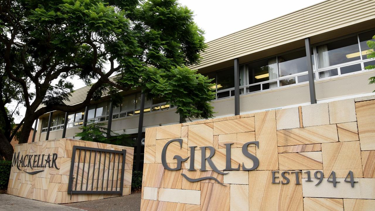 Up to 40 year 10 students at Sydney’s Mackellar Girls’ High School were prevented from participating in their end of year assembly due to having acrylic nails, upsetting scores of parents and students. Picture: Supplied