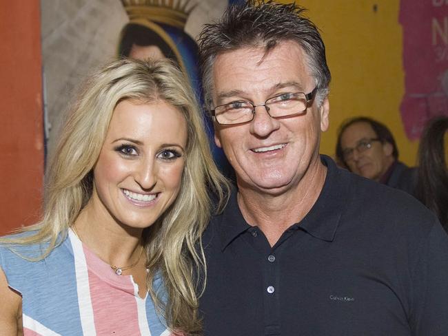 Roxy Jacenko and her father Nick in 2010 / Picture: Oscar Bravo