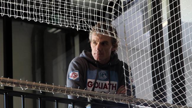 Laidley was an assistant at several clubs, including Port Adelaide. He watches as Matthew Primus is appointed as senior coach.