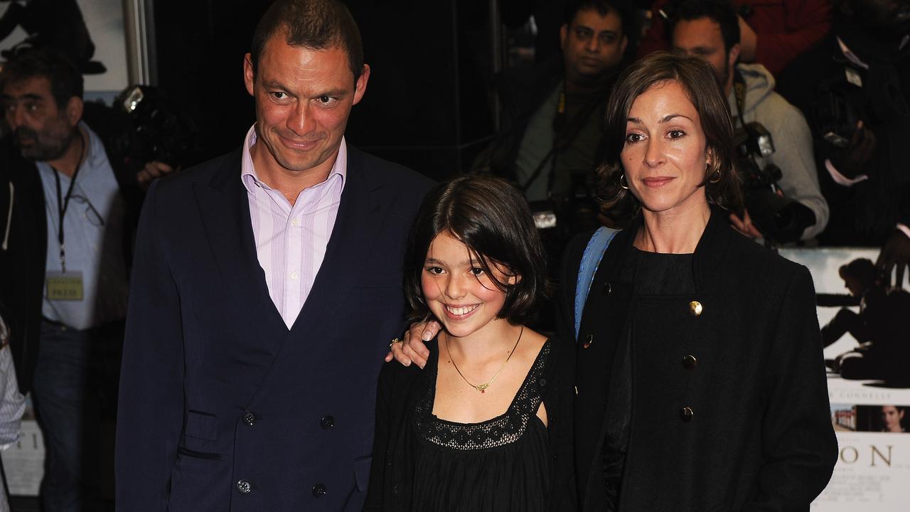 Dominic West, Martha West and Polly Astor in 2009. Picture: Ian Gavan/Getty Images