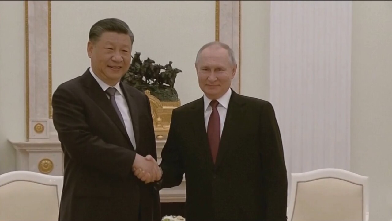 Xi Jinping meets Vladimir Putin in Moscow