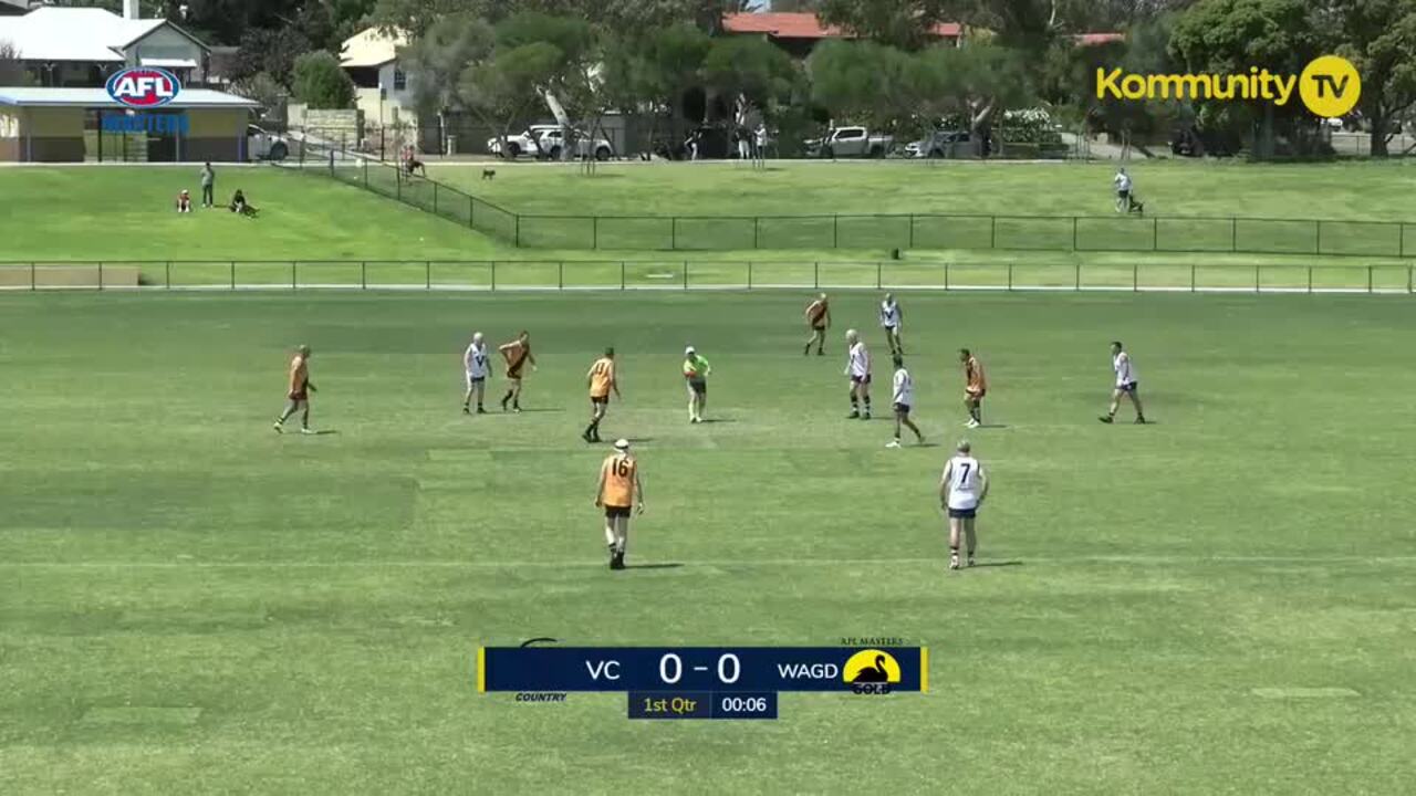 Replay: Vic Country v WA Gold (Men 50s div 2 grand final) - AFL Masters National Carnival Day 5