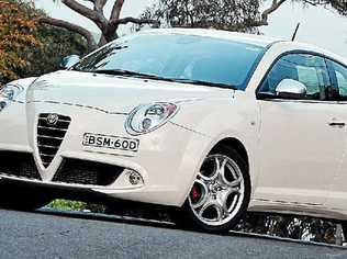 The pint-sized Alfa Romeo MiTo is available with an automatic gearbox. Picture: Contributed