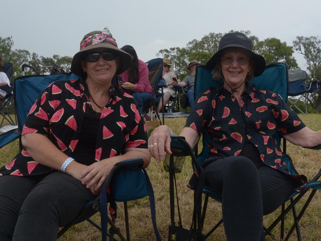 Karen and Norma at Melon Rodeo