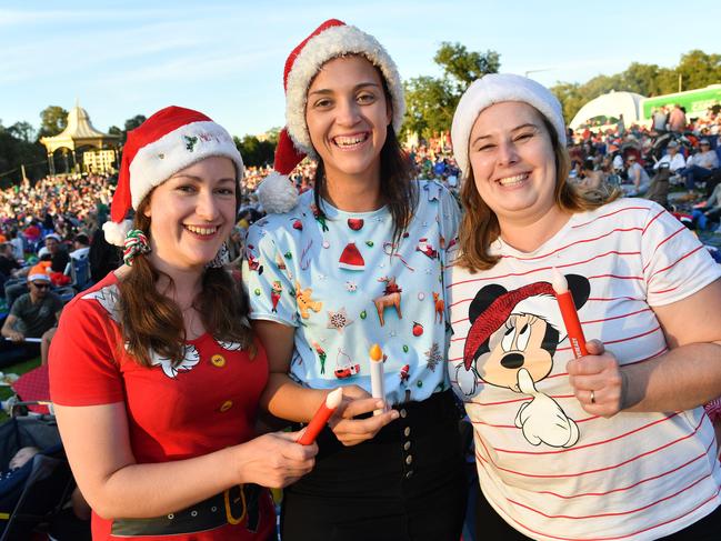 Lauren Williams, Zoe Long and Leonie Ellis. Picture: AAP / Keryn Stevens