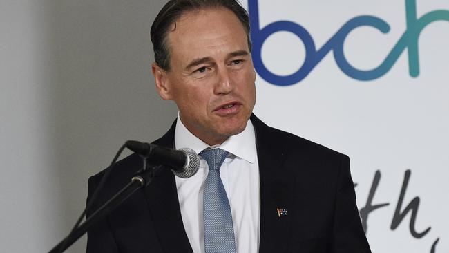 Greg Hunt said his government would provide the funding to support the TrialHub program