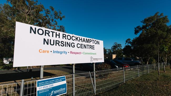 North Rockhampton Nursing Centre in Rockhampton. Picture: AAP Image/Levi Appleton