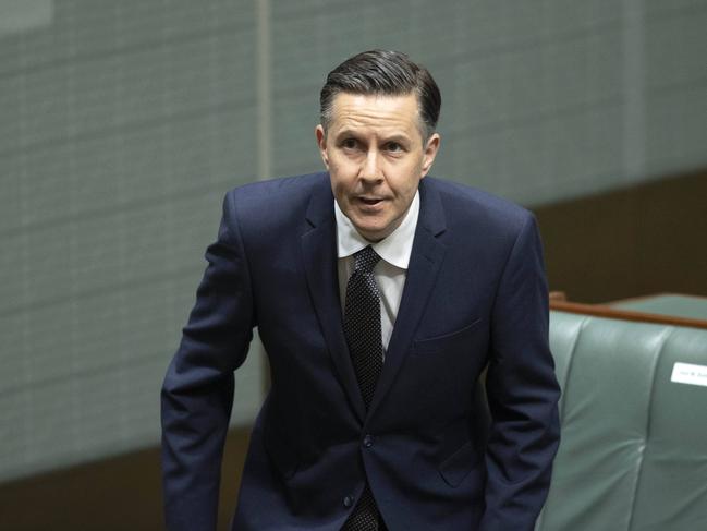 CANBERRA, AUSTRALIA-NCA NewsWire NOVEMEMBER 12 2020Labor front bencher Mark Butler during Question Time in the House of Representatives in Parliament House in Canberra.NCA NewsWire / Gary Ramage