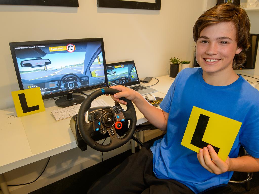 Zac says he really enjoyed the gaming aspect of the program, which he says is fun and interactive.. Picture: Jay Town