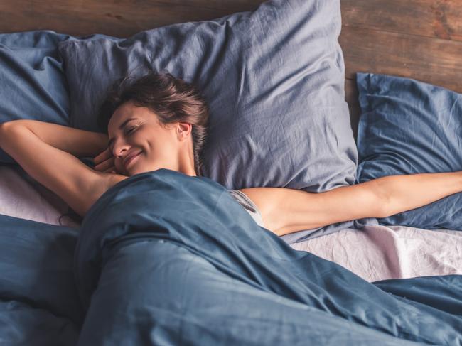 GCB Good Health Guide - generic woman sleeping in bed