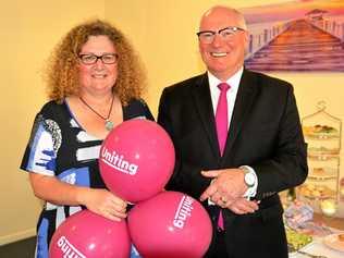 Uniting Kingscliff Service Manager Jenny Beisler and Uniting Executive Director Peter Worland. Picture: Daniel McKenzie