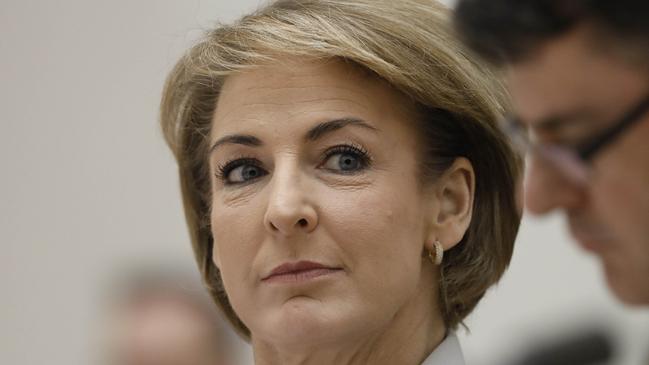 20180529: News Limited: CANBERRA: SENATE EDUCATION AND EMPLOYMENT LEGISLATION COMMITTEEBUDGET ESTIMATES 2018-19: Minister for Jobs and Innovation Senator Michaelia Cash. Photo by Sean Davey.