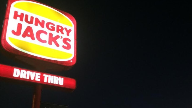 The alleged attack occurred at a Hungry Jack’s.