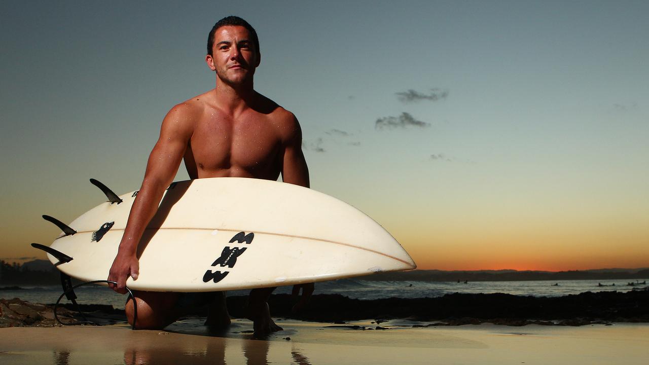 English backpacker Chris Short had a great time surfing on the Gold Coast on a working holiday visa. Picture: Scott Fletcher