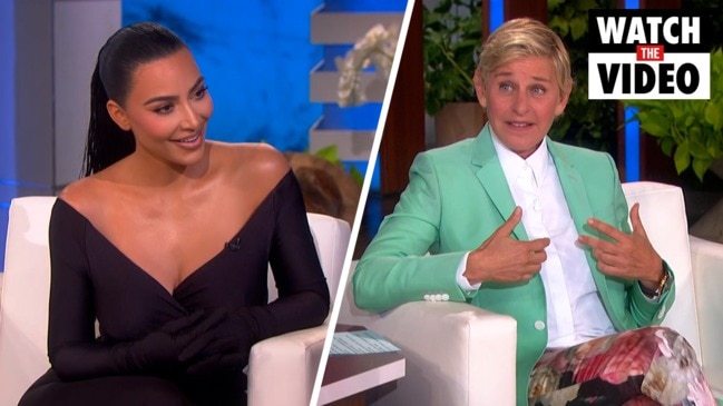 Kim Kardashian corrects Ellen (The Ellen DeGeneres Show)