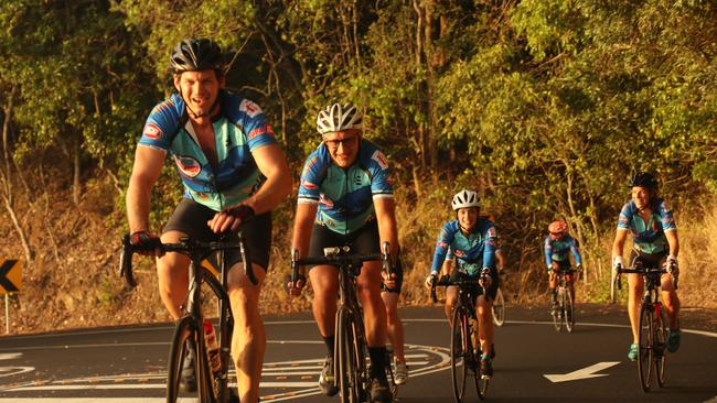 Riders in the 2018 Cardiac Challenge.