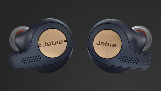 Jabra’s Elite Active 65t wireless earbuds are designed to stay snug and secure in-ear.