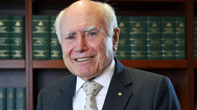 Former Prime Minister John Howard. Picture: Toby Zerna