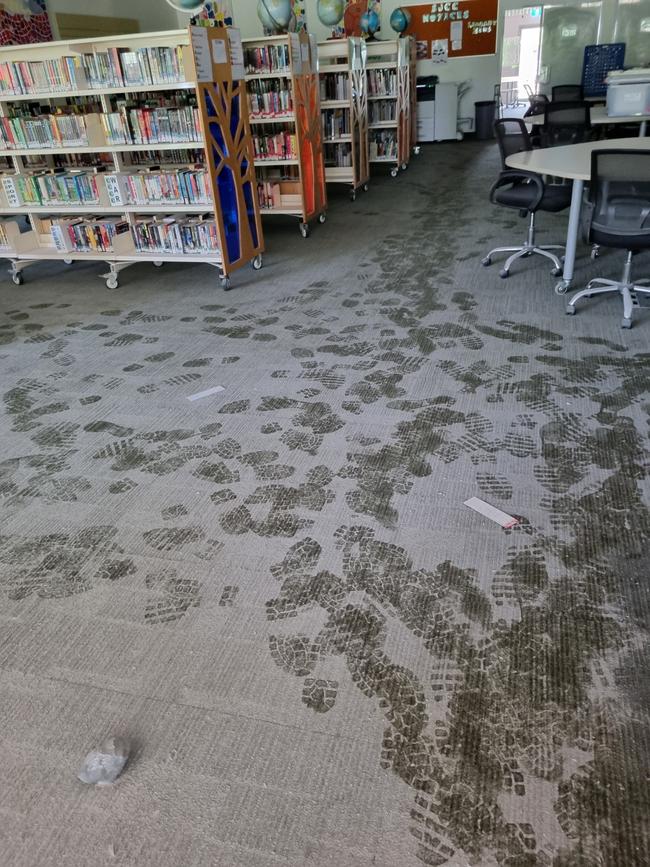 The school has been broken into 10 times this year. Picture: Supplied