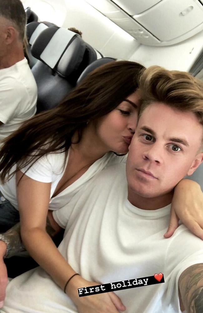 The couple had been looking forward to their first holiday together. Picture: SWNS/Mega